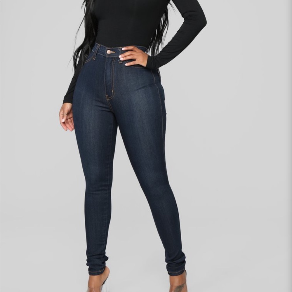 Fashion Nova classic high waist jeans